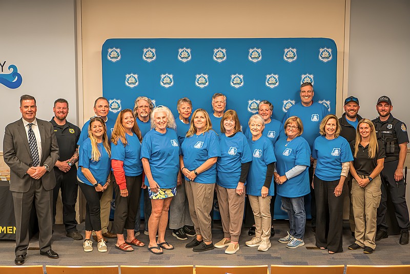 The 2025 graduates of the Ocean City Citizens' Police Academy pose for a group photo. (Courtesy of Ocean City)