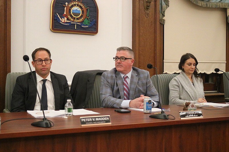 City Council President Terry Crowley Jr., center, emphasized the importance of the special legal counsel in advising the governing body