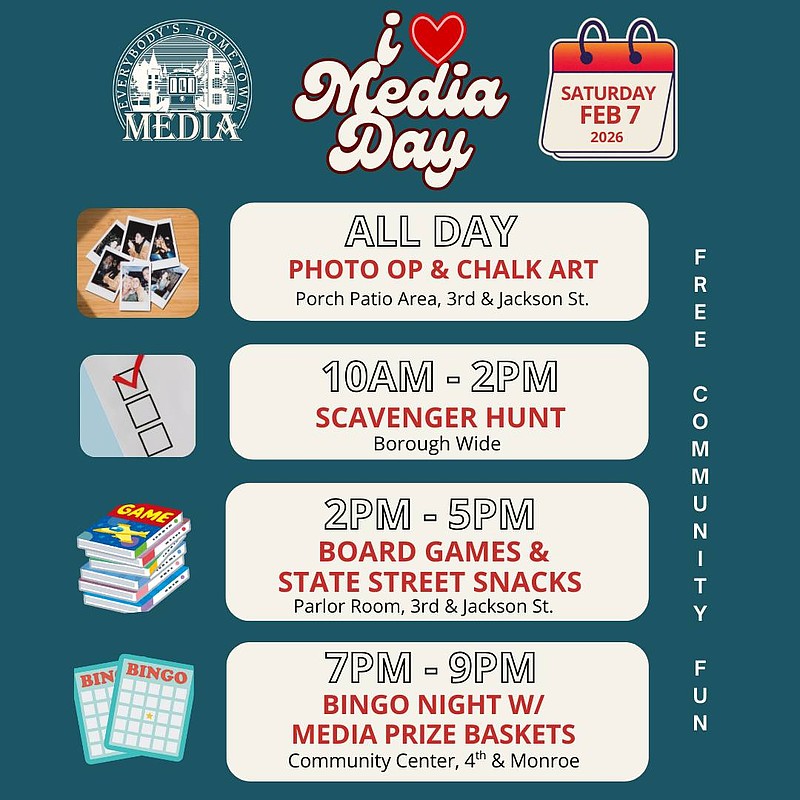 Are you ready to celebrate Media Borough? (Image courtesy of Media Borough)