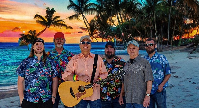 Montgomery County Community College’s Montco Cultural Center will host “Bluffett” featuring The Son of a Sailor Band, the Jimmy Buffett tribute band, on the Blue Bell Campus March 21. Photo courtesy of “Bluffett”
