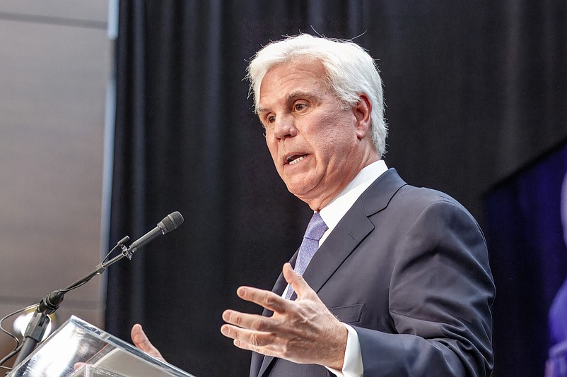 The ruling upholds a lower-court decision that said prosecutors failed to name criminal conduct by George Norcross, pictured, and his associates in a 13-count indictment handed down in June 2024. (Photo by Hal Brown/New Jersey Monitor)