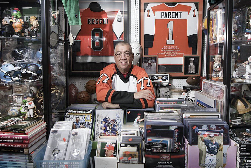 Beloved shop owner of Carl's Cards and Collectibles, Carl Henderson, of Havertown, passed away this weekend, according to a family post on Instagram. (Image courtesy of Instagram)