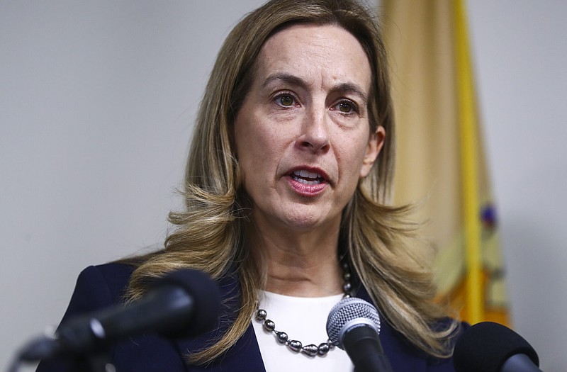 Gov. Mikie Sherrill said she wants ICE observers to “help to keep New Jersey safe” by documenting federal immigration operations in the Garden State. (Photo by Dana DiFilippo/New Jersey Monitor)