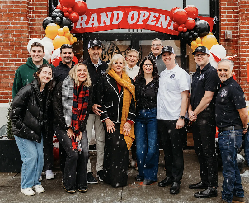 Ribbon cutting for the new Love and Honey Fried Chicken in Bryn Mawr (Courtesy of Jessica Parrish Photography)