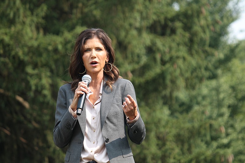 Kristi Noem in 2020 - Photo by Matt Johnson via Flickr