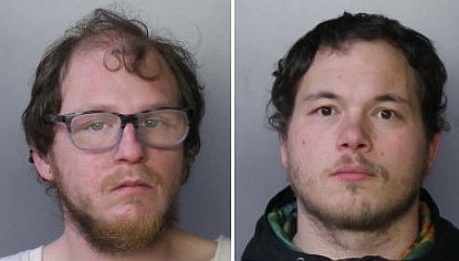 John Pierson, left, and James Godwin (Credit: Hilltown Township Police)