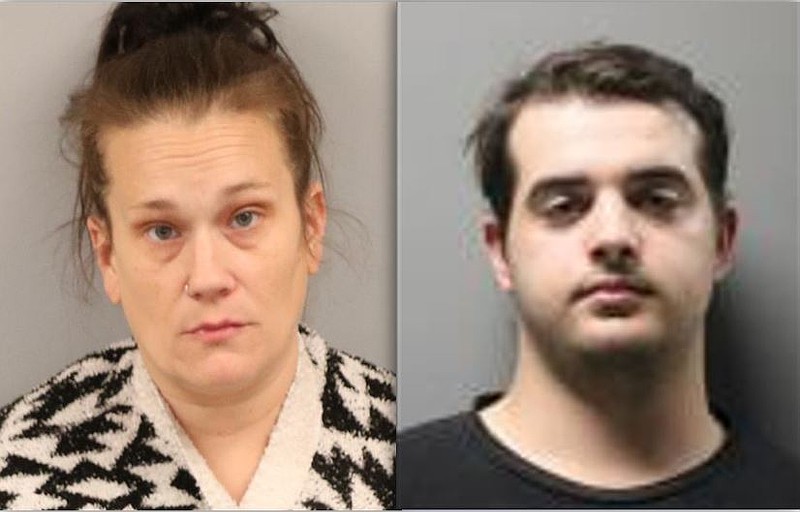 Sarah Errickson, left, and Joseph Ragan (Cape May County Correctional Facility)