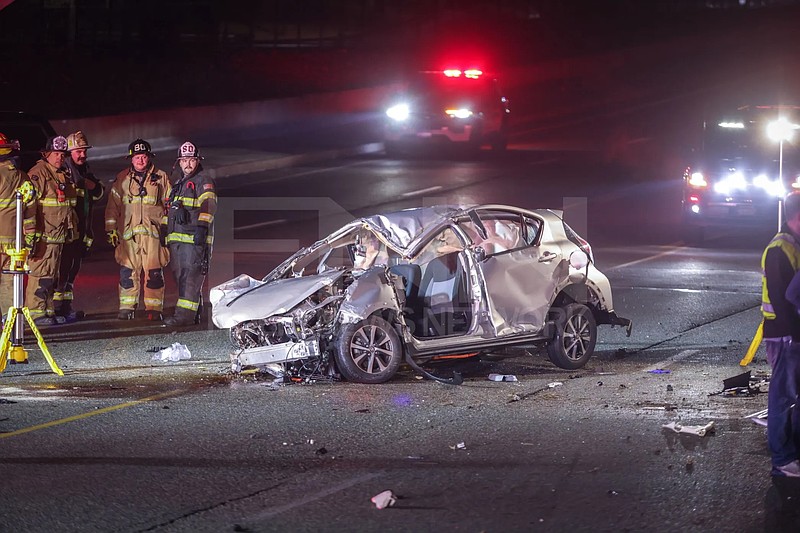The accident occurred between Church and Allentown roads on Sumneytown Pike.
