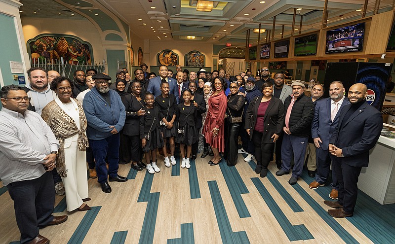 The recipients were celebrated at a reception Thursday night at the Island Bar at Showboat. (Edward Lea/City of Atlantic City)