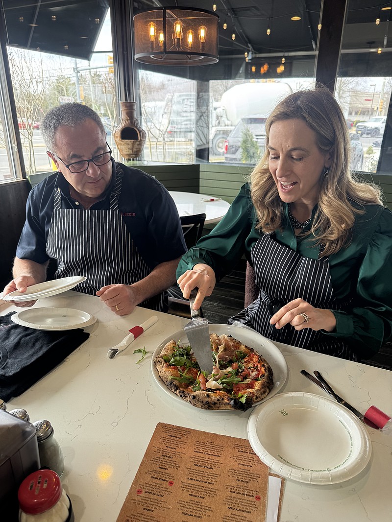 Carlo Citera enjoyed a visit from NJ Gov. Mikie Sherrill, Thursday, March 19.
