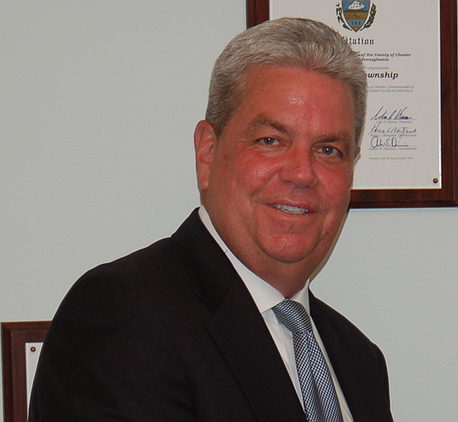 Dan Fox in Easttown Township in 2013. (Credit: Easttown Township)