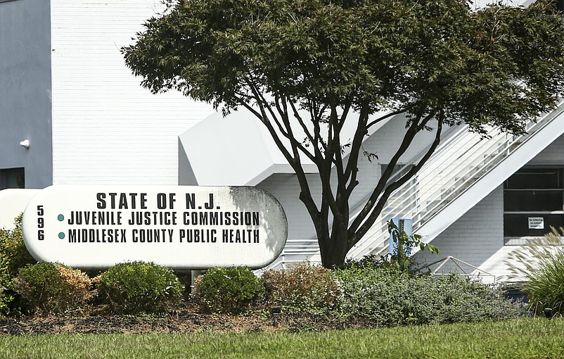 State lawmakers approved spending $250,000 to fix signs like this one after deciding the word "youth" better reflects the state's reform goals for law-breaking children than the word "juvenile." (Photo by Dana DiFilippo / New Jersey Monitor)