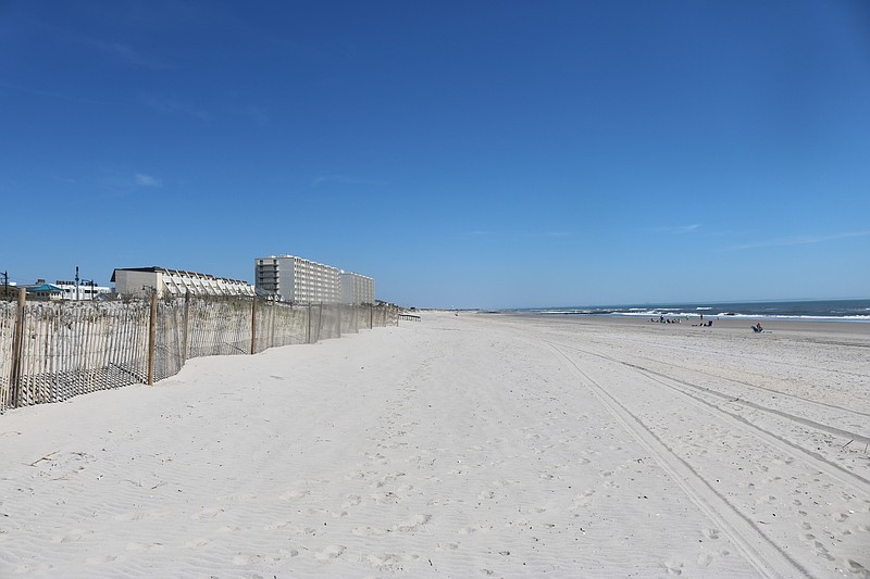 New sand will be pumped onto Sea Isle City's beaches from 29th Street to 55th Street.