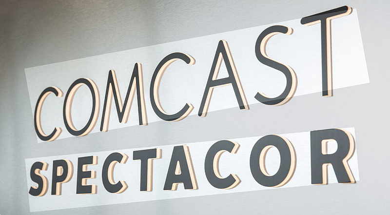 Comcast Spectacor logo.