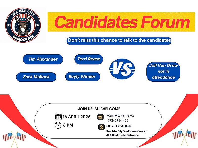 Members of the public will have an opportunity to speak with the Democratic candidates at the forum.