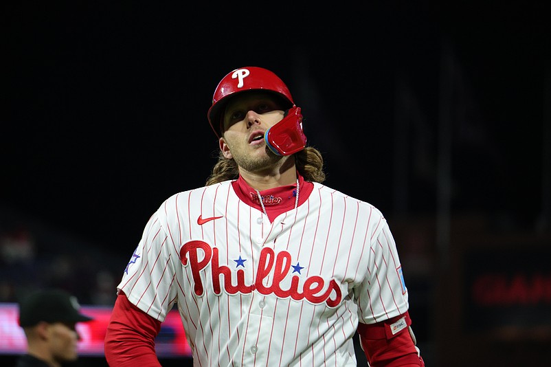 Alec Bohm and the Phillies are struggling mightily. (Grace Del Pizzo/OnPattison)