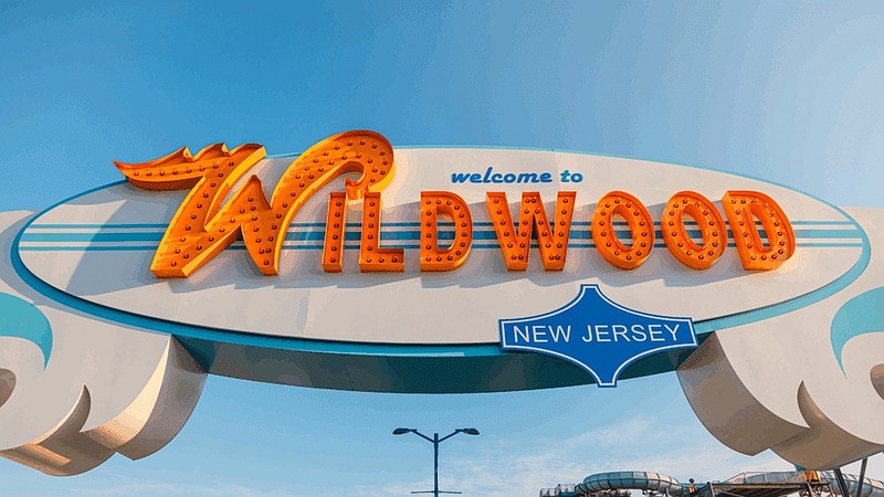 The "Welcome to Wildwood" sign. (Photo courtesy of ICONA Resorts)