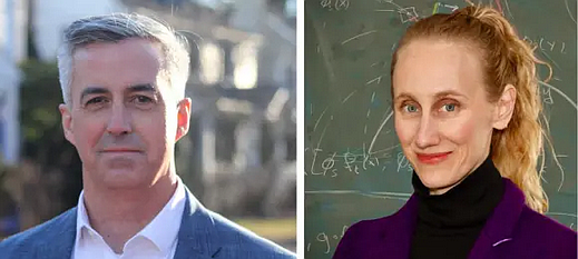 Bob Harvie and Lucia Simonelli. (Credit: Campaign photos)