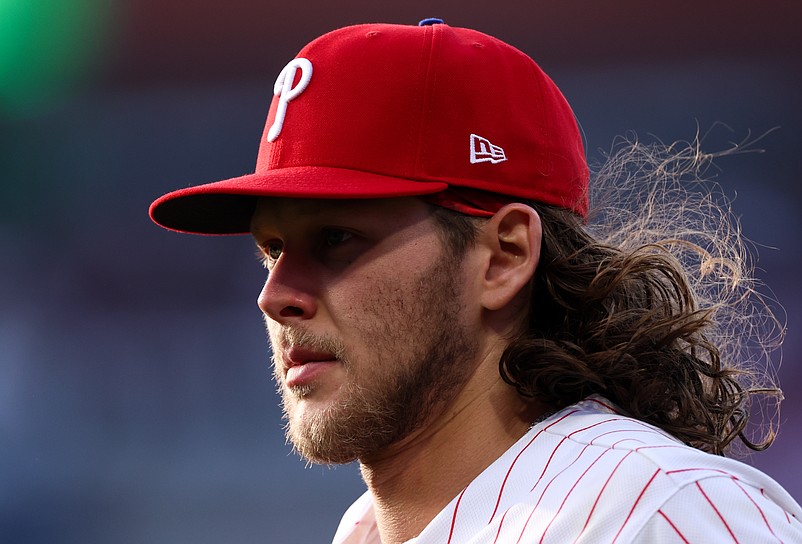 May 5, 2026; Philadelphia, Pennsylvania, USA; Philadelphia Phillies third baseman Alec Bohm before action against the Athletics at Citizens Bank Park. Mandatory Credit: Bill Streicher-Imagn Images