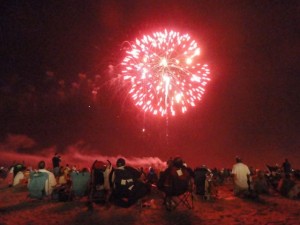 Fireworks are part of the Fall Block Party weekend in Ocean City through funding from the Special Improvement District..