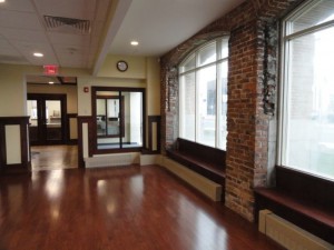 The renovated first floor of City Hall in Ocean City includes an area that can serve as an information center for residents and visitors.