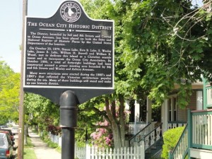 Ocean City's Historic District covers an area roughly between Third and Eighth streets, Central and Ocean avenues.