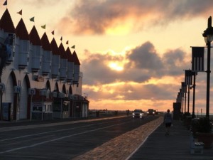 Patrols are running the length of the Ocean City Boardwalk.