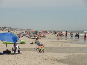 After relatively few major storms in the spring and summer, the beach at the south end of Ocean City bided its time until the start of a replenishment project scheduled for late fall.