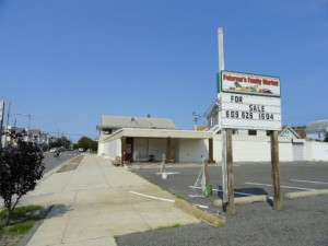 The site of the former Palermo's Market has been rezoned to allow the construction of duplexes on the block of Asbury Avenue between Fourth and Fifth Streets in Ocean City, NJ.