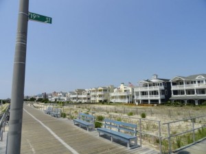 The Schilling estate property lies between the Boardwalk and Wesley Avenue homes near 19th Street in Ocean City, NJ.