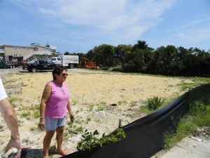 Nearby resident Rita Warren said "people would die for this in front of their houses" of the protective dunes and vegetation in front of the former Christian Brothers Retreat site on the 3000 block of Central Avenue.