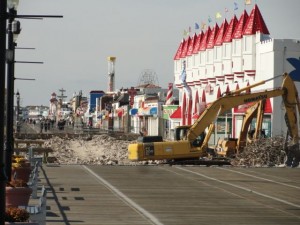 Boardwalk in Ocean City, NJ