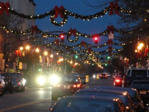 Downtown Asbury Avenue  between Sixth and 11th streets will be the route for the annual Christmas Parade in Ocean City, NJ, which goes off this year at 6:30 p.m. Friday, Dec. 5.