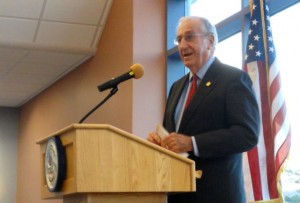 Former U.S. Rep. William J. Hughes Sr. speaks of the founding of the Ocean City Community Center and of the community spirit that built it.