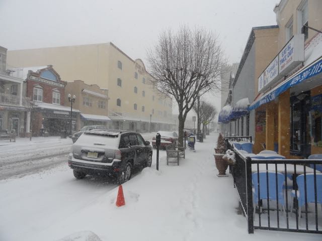 The 800 block of Asbury Avenue on Thursday morning in Ocean City, NJ.