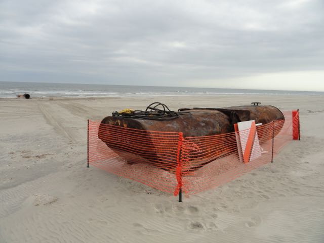 Ocean City beach replenishment project at 42nd Street.