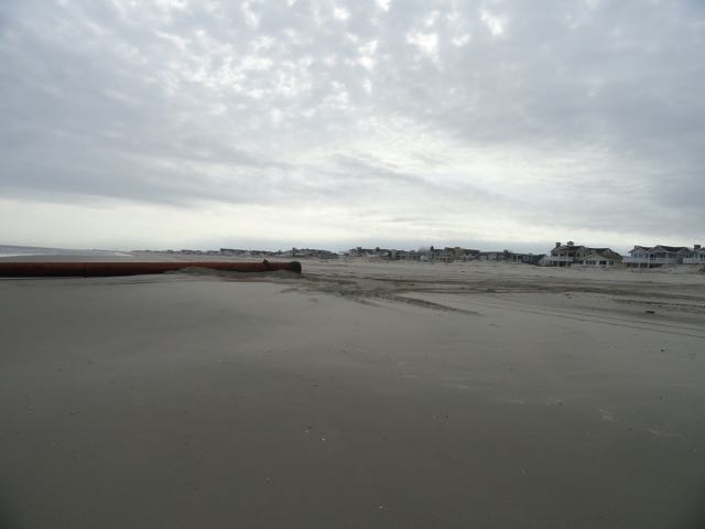 Ocean City beach replenishment project at 42nd Street.