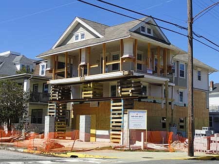 A new city ordinance will help homeowners to elevate their hurricane-damaged homes to protect them from future flooding.