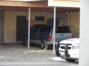 The vehicle allegedly involved in the hit-and-run was found at a construction site at 34th and Asbury — just three blocks from the accident.