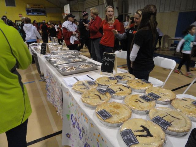 The celebration of pi continued after the race with a small fair inside the Ocean City Civic Center.