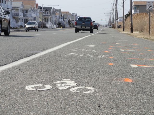 The four-lane West Avenue between 35th and 55th streets will be restriped to make one lane in each direction with buffered bike lanes on each side of the road.