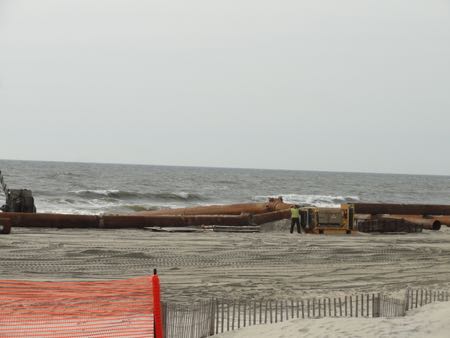 Ocean City beach replenishment 2015