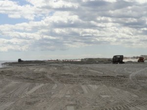 Ocean City NJ beach replenishment 2015