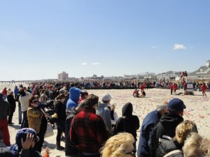 Five separate Egg Hunt areas accommodated different age categories Saturday in Ocean City, NJ.