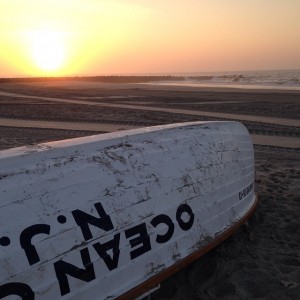 Dawn at New Jersey's 'Top Beach' of 2014.