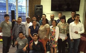 2015 graduates of St. Peter’s ESL program