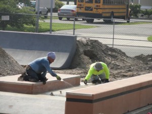 In addition to the bowl and snake run, the park will feature a variety of quarter pipes, ramps, tables and rails.