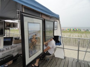 The Boardwalk Art Show offers a chance to buy or just look.