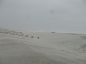 The beach at 57th Street on Sunday, Oct. 4.