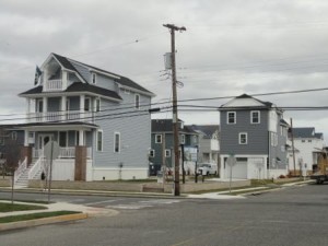 Some coastal cottages at the corner of 13th Street and Haven Avenue are now complete.